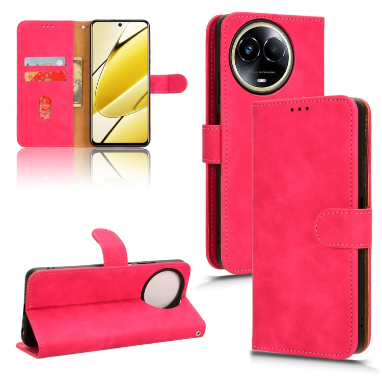 Skin Feel Magnetic Flip Leather Phone Case, For Realme C67 4G, For Realme 11 5G / 11X 5G, For Realme C53 4G, For Realme 11, For Realme 11 Pro / 11 Pro+, For Realme C65 4G
