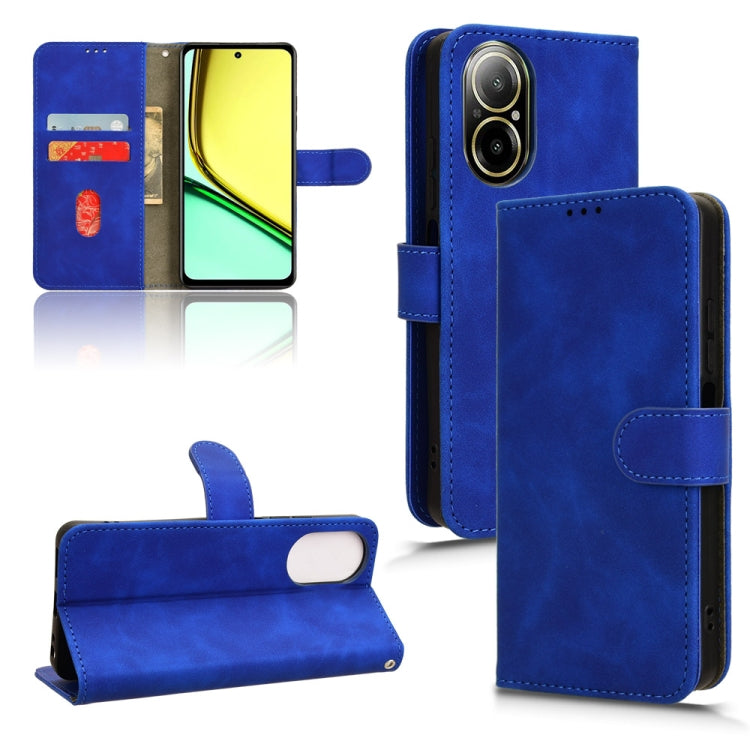 Skin Feel Magnetic Flip Leather Phone Case, For Realme C67 4G, For Realme 11 5G / 11X 5G, For Realme C53 4G, For Realme 11, For Realme 11 Pro / 11 Pro+, For Realme C65 4G