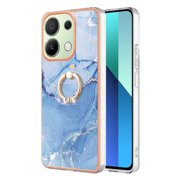 Electroplating Marble Dual-side IMD Phone Case with Ring, For Xiaomi Redmi Note 13 Pro 4G/Poco M6 Pro 4G, For Xiaomi Redmi A3, For Xiaomi Redmi Note 13 4G Global, For Xiaomi Poco X6 Pro / Redmi K70E, For Xiaomi Redmi Note 13 5G Global������������������...