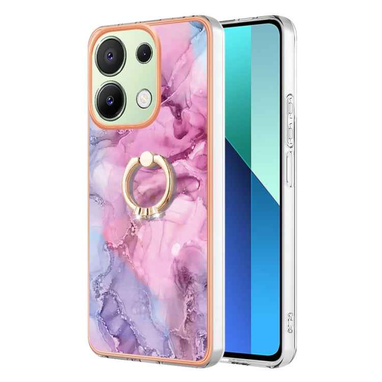Electroplating Marble Dual-side IMD Phone Case with Ring, For Xiaomi Redmi Note 13 Pro 4G/Poco M6 Pro 4G, For Xiaomi Redmi A3, For Xiaomi Redmi Note 13 4G Global, For Xiaomi Poco X6 Pro / Redmi K70E, For Xiaomi Redmi Note 13 5G Global������������������...