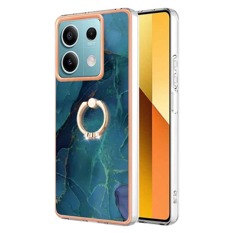 Electroplating Marble Dual-side IMD Phone Case with Ring, For Xiaomi Redmi Note 13 Pro 4G/Poco M6 Pro 4G, For Xiaomi Redmi A3, For Xiaomi Redmi Note 13 4G Global, For Xiaomi Poco X6 Pro / Redmi K70E, For Xiaomi Redmi Note 13 5G Global������������������...