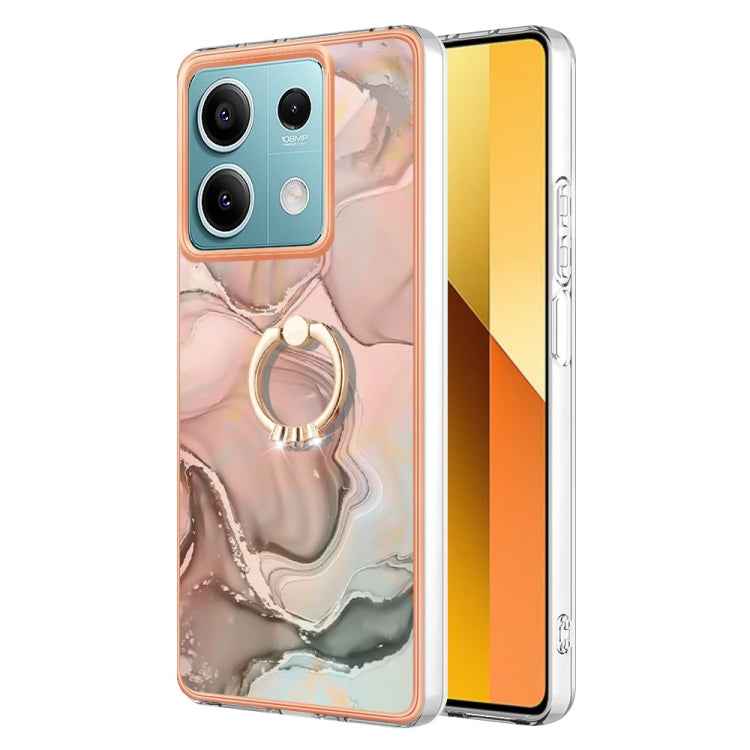 Electroplating Marble Dual-side IMD Phone Case with Ring, For Xiaomi Redmi Note 13 Pro 4G/Poco M6 Pro 4G, For Xiaomi Redmi A3, For Xiaomi Redmi Note 13 4G Global, For Xiaomi Poco X6 Pro / Redmi K70E, For Xiaomi Redmi Note 13 5G Global������������������...
