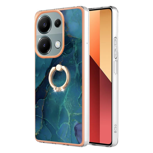 Electroplating Marble Dual-side IMD Phone Case with Ring, For Xiaomi Redmi Note 13 Pro 4G/Poco M6 Pro 4G, For Xiaomi Redmi A3, For Xiaomi Redmi Note 13 4G Global, For Xiaomi Poco X6 Pro / Redmi K70E, For Xiaomi Redmi Note 13 5G Global������������������...