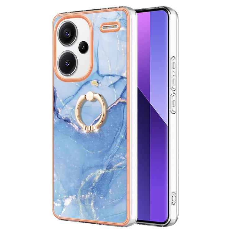 Electroplating Marble Dual-side IMD Phone Case with Ring, For Xiaomi Redmi Note 13 Pro 4G/Poco M6 Pro 4G, For Xiaomi Redmi A3, For Xiaomi Redmi Note 13 4G Global, For Xiaomi Poco X6 Pro / Redmi K70E, For Xiaomi Redmi Note 13 5G Global������������������...