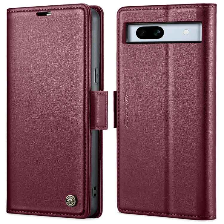CaseMe 023 Butterfly Buckle Litchi Texture RFID Anti-theft Leather Phone Case, For Google Pixel 10 Pro XL / 9 Pro XL, For Google Pixel 10 / 10 Pro / 9, For Google Pixel 8a, For Google Pixel 8 Pro, For Google Pixel 8, For Google Pixel 7a