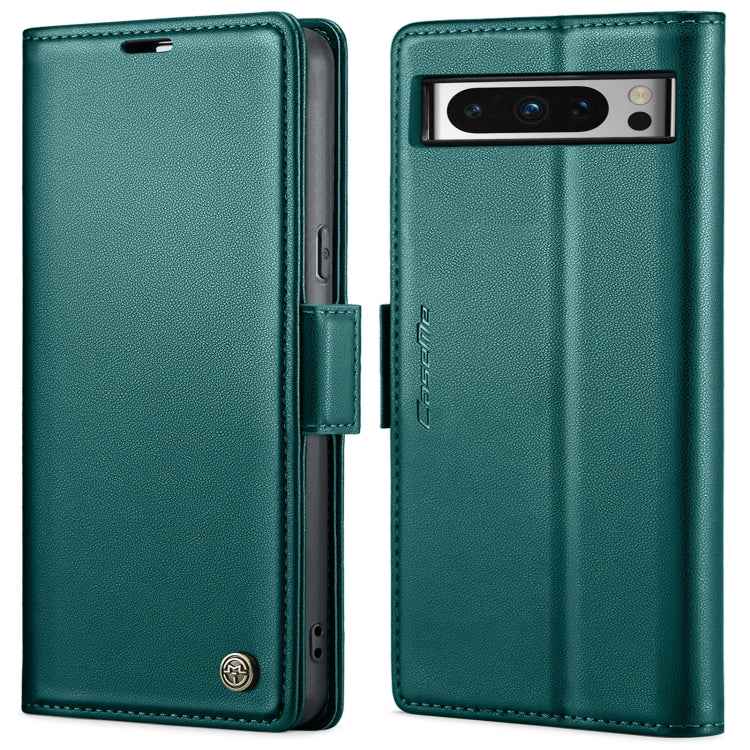 CaseMe 023 Butterfly Buckle Litchi Texture RFID Anti-theft Leather Phone Case, For Google Pixel 10 Pro XL / 9 Pro XL, For Google Pixel 10 / 10 Pro / 9, For Google Pixel 8a, For Google Pixel 8 Pro, For Google Pixel 8, For Google Pixel 7a