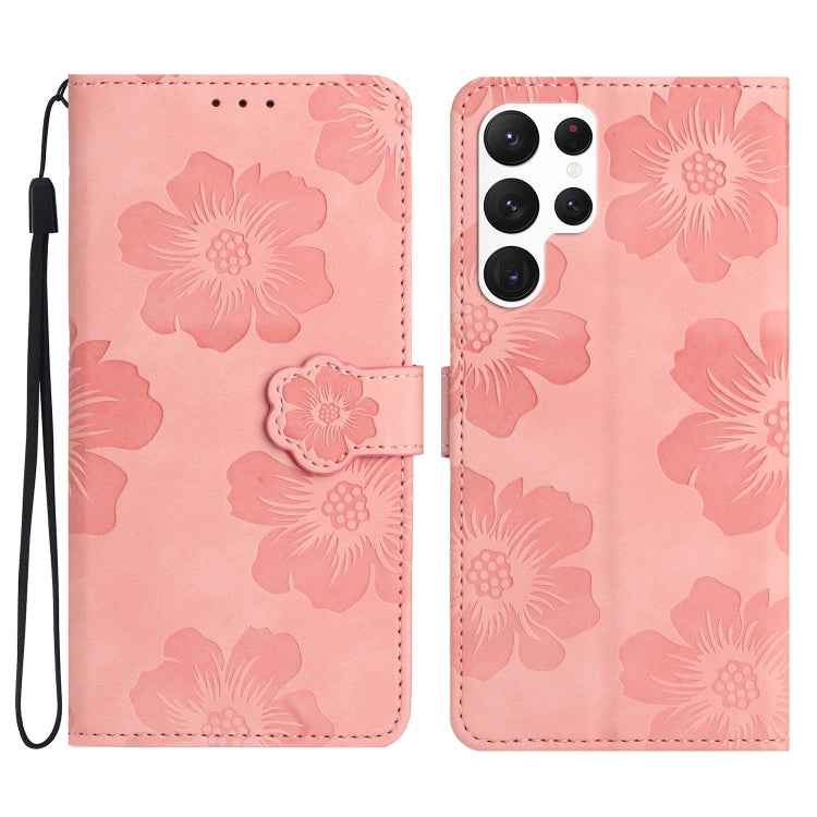 Flower Embossing Pattern Leather Phone Case, For Samsung Galaxy S23 5G, For Samsung Galaxy S23 Ultra 5G, For Samsung Galaxy S22 5G, For Samsung Galaxy S22+ 5G, For Samsung Galaxy S22 Ultra 5G, For Samsung Galaxy S21 5G, For Samsung Galaxy S21+ 5G������...