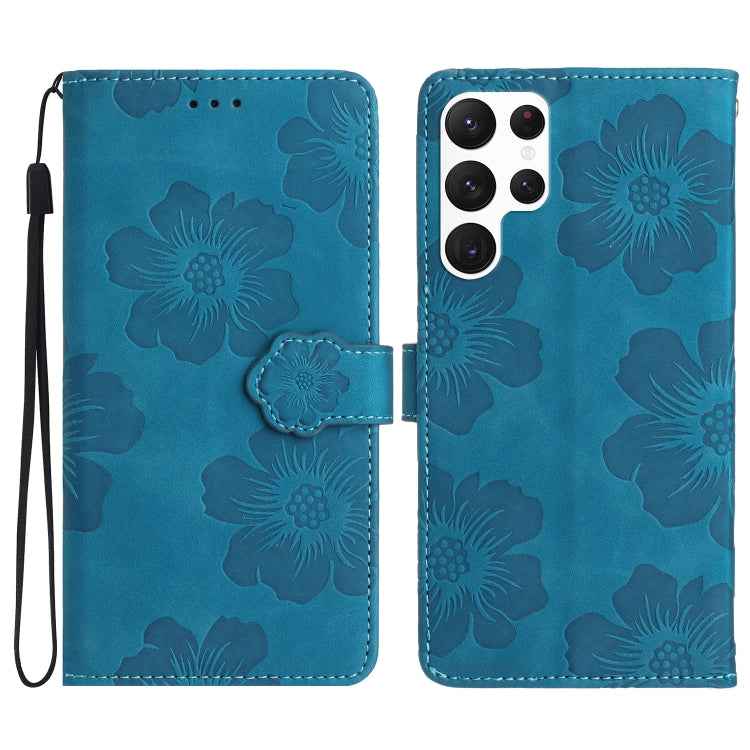 Flower Embossing Pattern Leather Phone Case, For Samsung Galaxy S23 5G, For Samsung Galaxy S23 Ultra 5G, For Samsung Galaxy S22 5G, For Samsung Galaxy S22+ 5G, For Samsung Galaxy S22 Ultra 5G, For Samsung Galaxy S21 5G, For Samsung Galaxy S21+ 5G������...