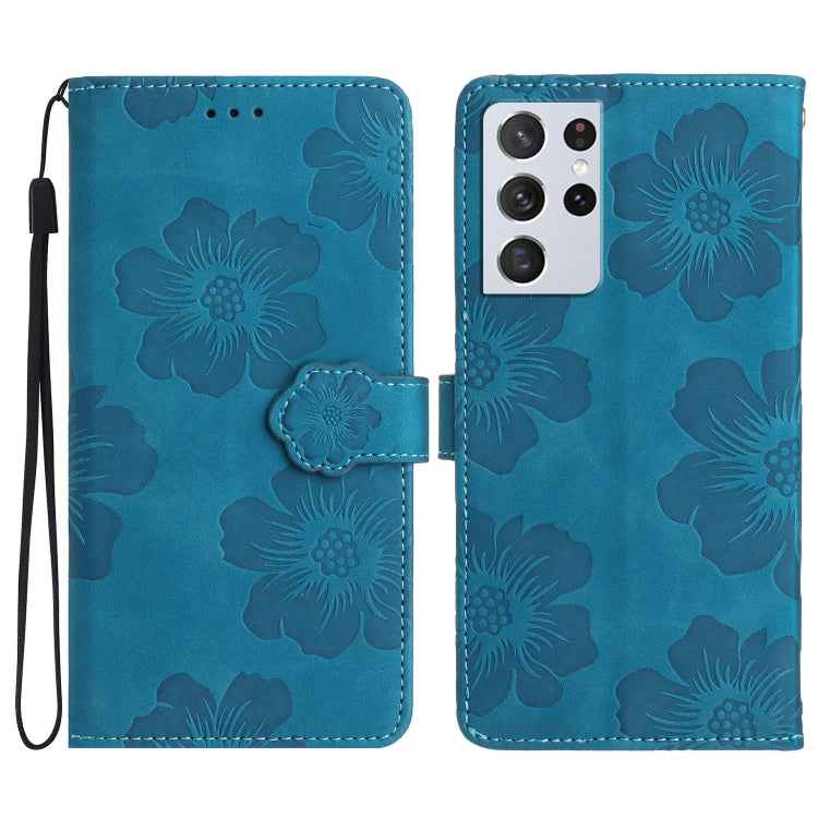 Flower Embossing Pattern Leather Phone Case, For Samsung Galaxy S23 5G, For Samsung Galaxy S23 Ultra 5G, For Samsung Galaxy S22 5G, For Samsung Galaxy S22+ 5G, For Samsung Galaxy S22 Ultra 5G, For Samsung Galaxy S21 5G, For Samsung Galaxy S21+ 5G������...