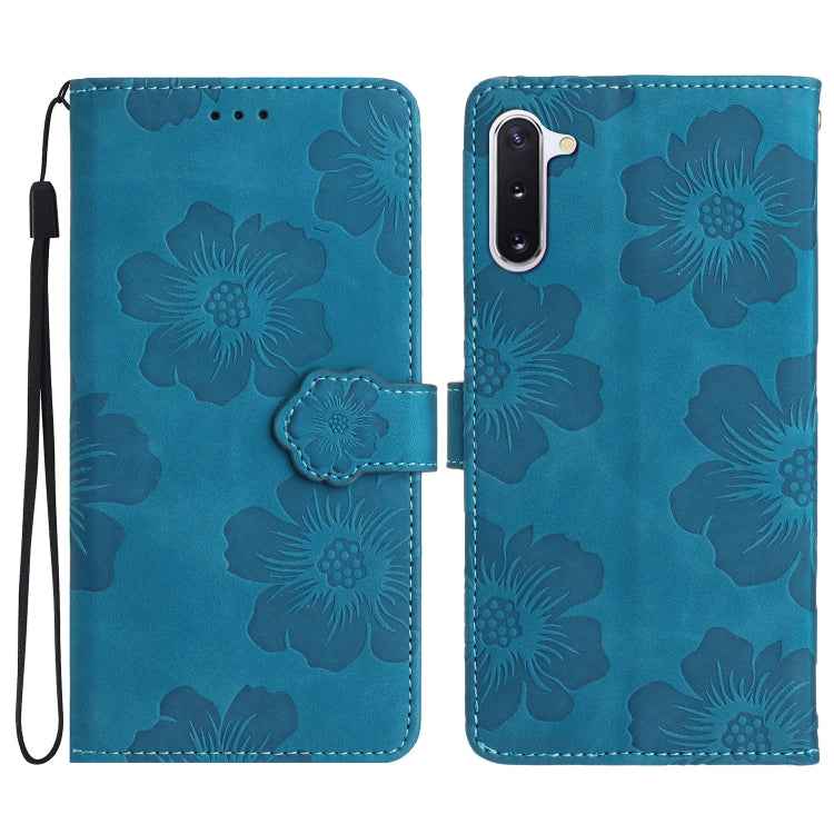 Flower Embossing Pattern Leather Phone Case, For Samsung Galaxy Note10, For Samsung Galaxy Note10+