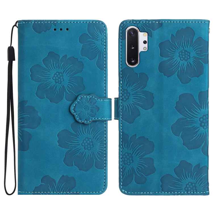 Flower Embossing Pattern Leather Phone Case, For Samsung Galaxy Note10, For Samsung Galaxy Note10+