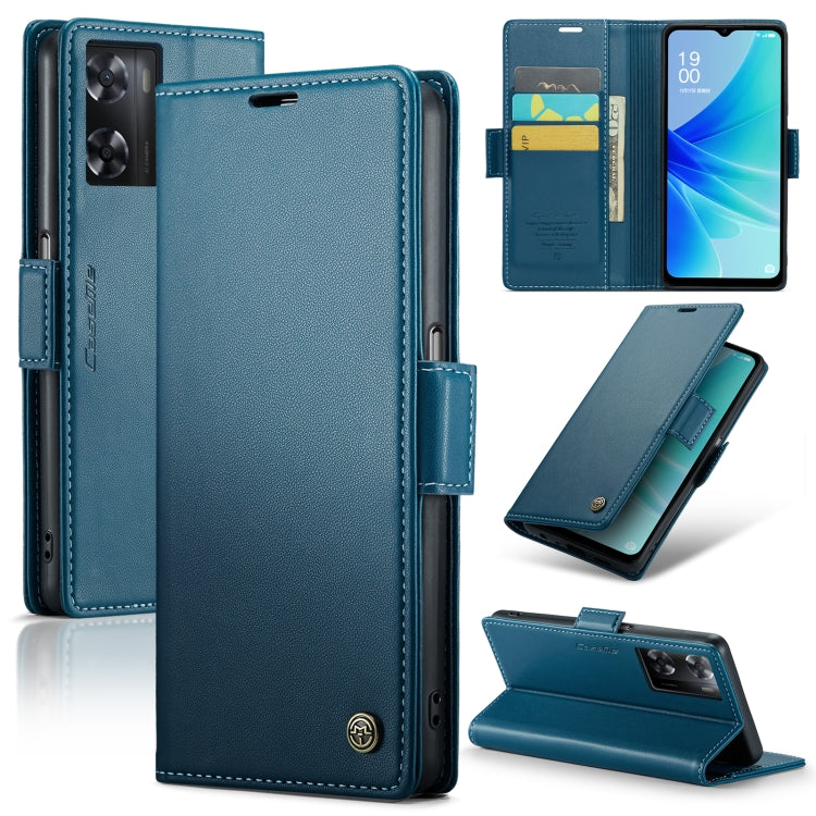 CaseMe 023 Butterfly Buckle Litchi Texture RFID Anti-theft Leather Phone Case, For OPPO Reno8 T 4G, For OPPO A57 4G Global/A57s 4G Global, For OPPO Reno10 5G Global／Reno10 Pro Global, For OPPO A77 4G Global / A57e 4G, For OPPO A78 4G, For OPPO A77s    ...