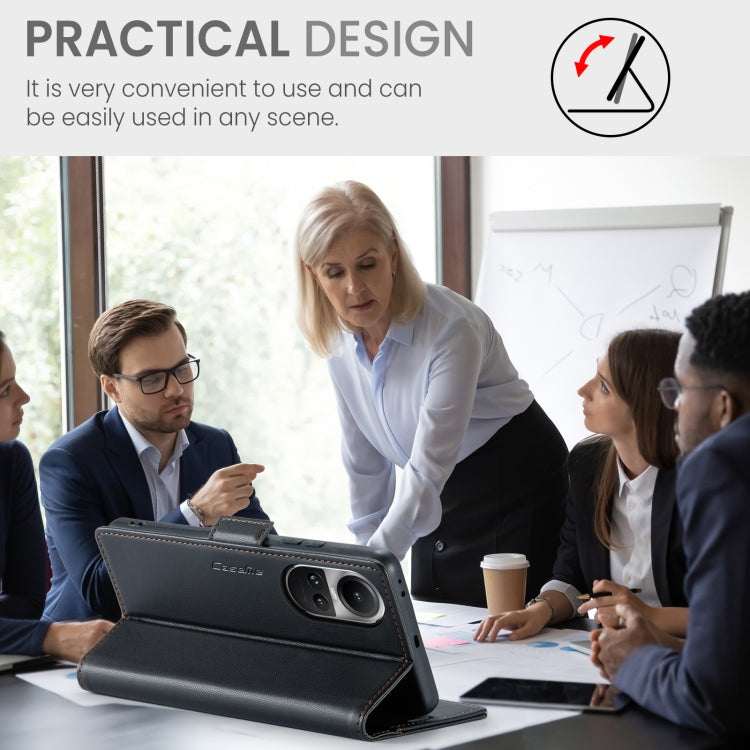 CaseMe 023 Butterfly Buckle Litchi Texture RFID Anti-theft Leather Phone Case, For OPPO Reno10 5G Global／Reno10 Pro Global, For OPPO Reno8 T 4G, For OPPO A57 4G Global/A57s 4G Global, For OPPO A77 4G Global / A57e 4G, For OPPO A78 4G, For OPPO A77s    ...