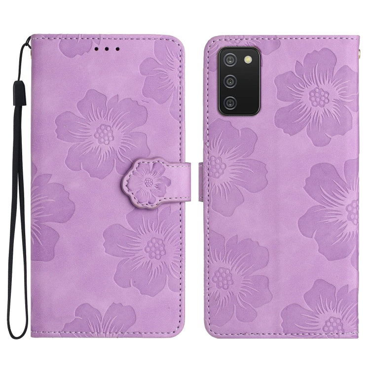 Flower Embossing Pattern Leather Phone Case, For Samsung Galaxy A35 5G, For Samsung Galaxy A02s / F02s 164, For Samsung Galaxy A15, For Samsung Galaxy A25 5G, For Samsung Galaxy S24 Ultra 5G, For Samsung Galaxy S24+ 5G, For Samsung Galaxy A02s EU      ...
