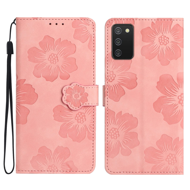 Flower Embossing Pattern Leather Phone Case, For Samsung Galaxy A35 5G, For Samsung Galaxy A02s / F02s 164, For Samsung Galaxy A15, For Samsung Galaxy A25 5G, For Samsung Galaxy S24 Ultra 5G, For Samsung Galaxy S24+ 5G, For Samsung Galaxy A02s EU      ...