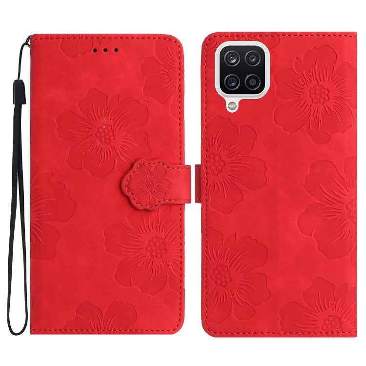 Flower Embossing Pattern Leather Phone Case, For Samsung Galaxy A12, For Samsung Galaxy A13 4G, For Samsung Galaxy A13 5G, For Samsung Galaxy A14 5G, For Samsung Galaxy A20 / A30, For Samsung Galaxy A20e, For Samsung Galaxy A20s, For Samsung Galaxy A21...