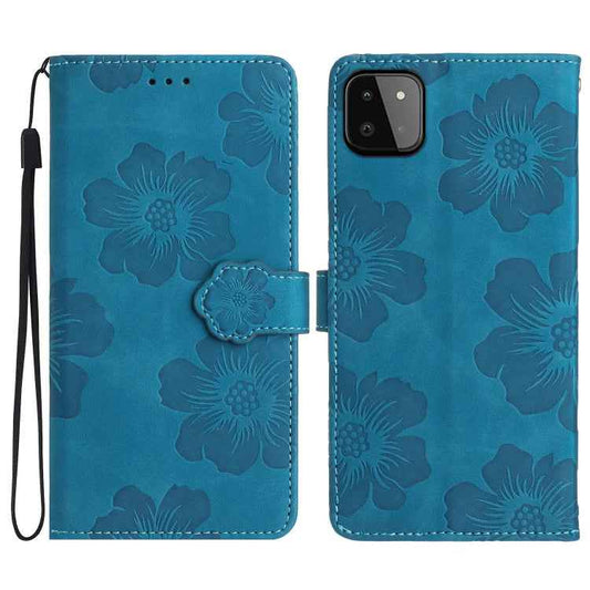 Flower Embossing Pattern Leather Phone Case, For Samsung Galaxy A22 5G, For Samsung Galaxy A23 5G, For Samsung Galaxy A23e / A23s, For Samsung Galaxy A32 4G, For Samsung Galaxy A32 5G, For Samsung Galaxy A33 5G, For Samsung Galaxy A34 5G               ...