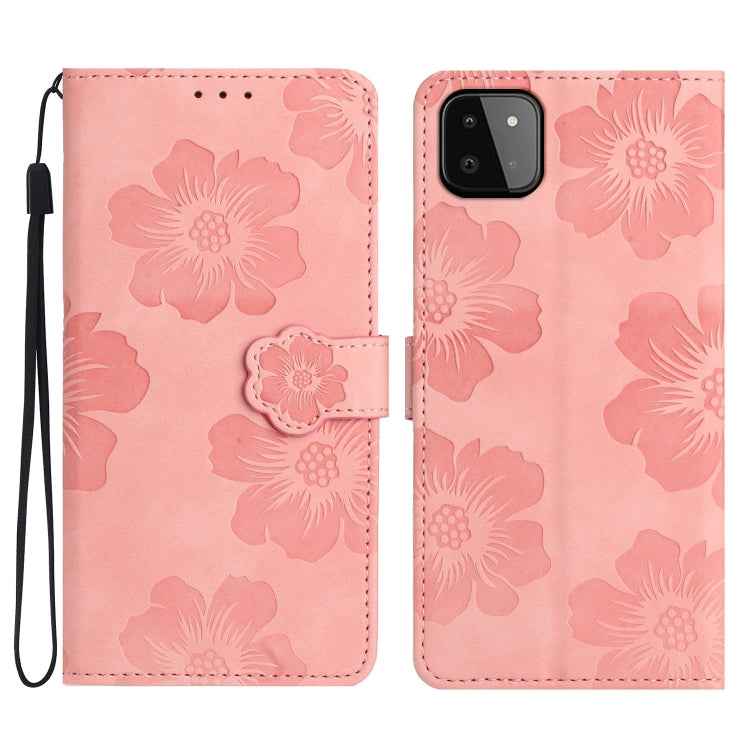 Flower Embossing Pattern Leather Phone Case, For Samsung Galaxy A22 5G, For Samsung Galaxy A23 5G, For Samsung Galaxy A23e / A23s, For Samsung Galaxy A32 4G, For Samsung Galaxy A32 5G, For Samsung Galaxy A33 5G, For Samsung Galaxy A34 5G               ...