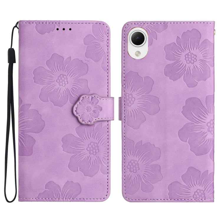 Flower Embossing Pattern Leather Phone Case, For Samsung Galaxy A22 5G, For Samsung Galaxy A23 5G, For Samsung Galaxy A23e / A23s, For Samsung Galaxy A32 4G, For Samsung Galaxy A32 5G, For Samsung Galaxy A33 5G, For Samsung Galaxy A34 5G               ...