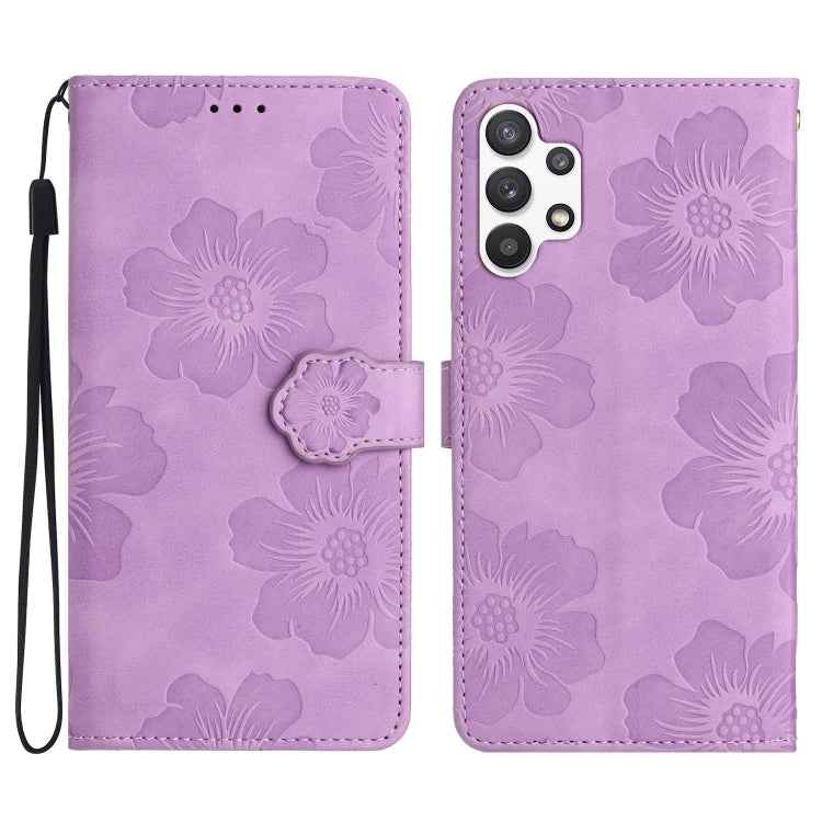 Flower Embossing Pattern Leather Phone Case, For Samsung Galaxy A22 5G, For Samsung Galaxy A23 5G, For Samsung Galaxy A23e / A23s, For Samsung Galaxy A32 4G, For Samsung Galaxy A32 5G, For Samsung Galaxy A33 5G, For Samsung Galaxy A34 5G               ...
