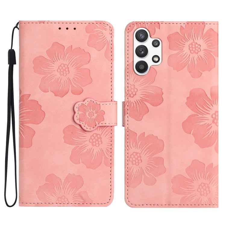Flower Embossing Pattern Leather Phone Case, For Samsung Galaxy A22 5G, For Samsung Galaxy A23 5G, For Samsung Galaxy A23e / A23s, For Samsung Galaxy A32 4G, For Samsung Galaxy A32 5G, For Samsung Galaxy A33 5G, For Samsung Galaxy A34 5G               ...