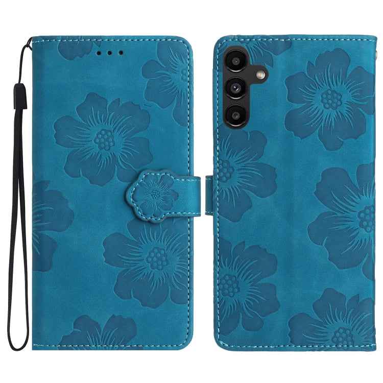 Flower Embossing Pattern Leather Phone Case, For Samsung Galaxy A22 5G, For Samsung Galaxy A23 5G, For Samsung Galaxy A23e / A23s, For Samsung Galaxy A32 4G, For Samsung Galaxy A32 5G, For Samsung Galaxy A33 5G, For Samsung Galaxy A34 5G               ...