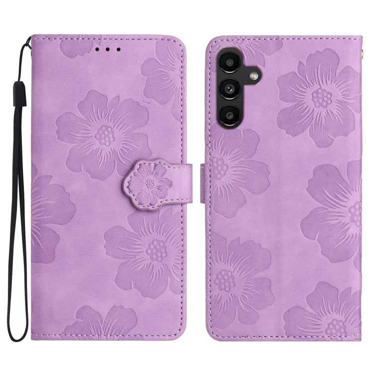Flower Embossing Pattern Leather Phone Case, For Samsung Galaxy A22 5G, For Samsung Galaxy A23 5G, For Samsung Galaxy A23e / A23s, For Samsung Galaxy A32 4G, For Samsung Galaxy A32 5G, For Samsung Galaxy A33 5G, For Samsung Galaxy A34 5G               ...