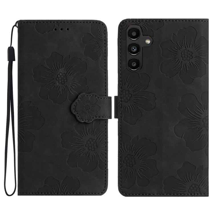 Flower Embossing Pattern Leather Phone Case, For Samsung Galaxy A22 5G, For Samsung Galaxy A23 5G, For Samsung Galaxy A23e / A23s, For Samsung Galaxy A32 4G, For Samsung Galaxy A32 5G, For Samsung Galaxy A33 5G, For Samsung Galaxy A34 5G               ...