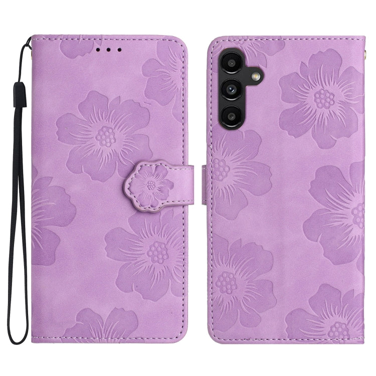 Flower Embossing Pattern Leather Phone Case, For Samsung Galaxy A35 5G, For Samsung Galaxy A02s / F02s 164, For Samsung Galaxy A15, For Samsung Galaxy A25 5G, For Samsung Galaxy S24 Ultra 5G, For Samsung Galaxy S24+ 5G, For Samsung Galaxy A02s EU      ...