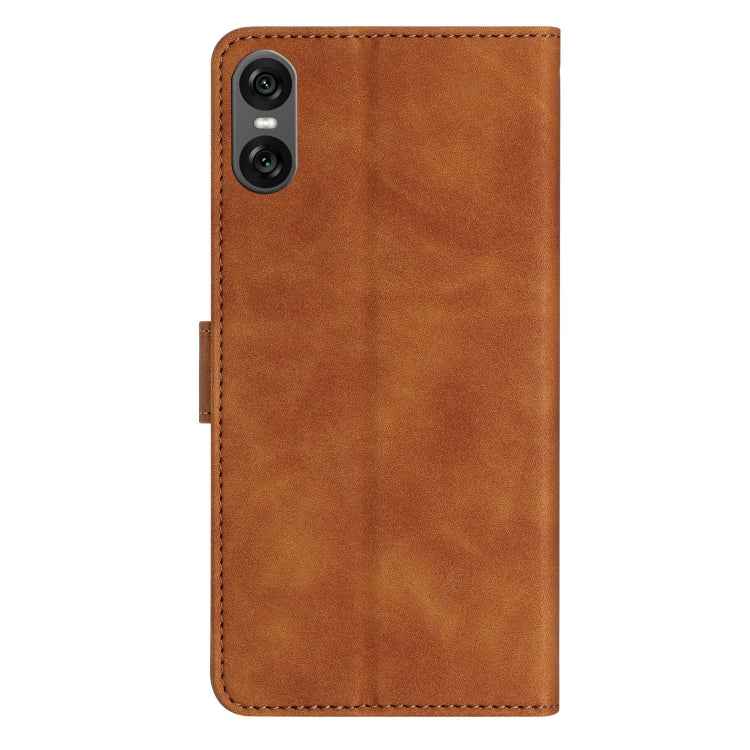 Seven Butterflies Embossed Leather Phone Case, For Sony Xperia 10 VI, For Sony Xperia 1 VI, For Sony Xperia 1 V 2023, For Sony Xperia 10 V 2023, For Sony Xperia 1 IV, For Sony Xperia L4, For Sony Xperia 5, For Sony Xperia L3