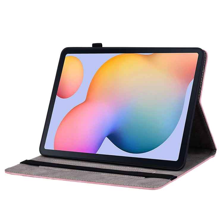 Butterfly Rose Embossed Leather Tablet Case, For Samsung Galaxy Tab S5e/T720/T725, For Samsung Galaxy Tab A 10.1 2019 T510, For Samsung Galaxy Tab A 8.0 2019 T290, For Samsung Galaxy Tab S4 10.5 SM-T830, For Samsung Galaxy Tab A 10.1 2016/T580/T585����...