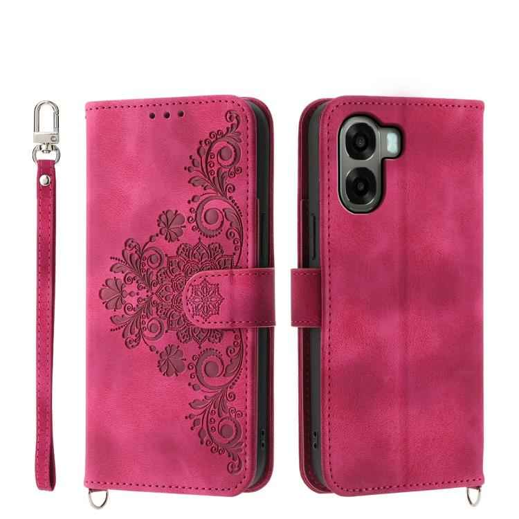 Skin Feel Flowers Embossed Wallet Leather Phone Case, For OPPO Reno15 F 5G, For OPPO Reno15 5G / Reno 15c 5G, For OPPO A6x 5G / A6 5G Global, For OPPO A6 Pro 4G / 5G Global / F31 5G, For OPPO Reno14 Global / Reno14 F 5G                                 ...
