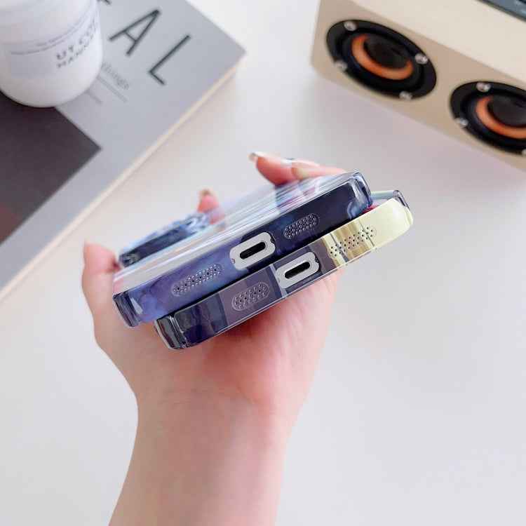 Precise Hole Oil Painting Pattern PC Phone Case