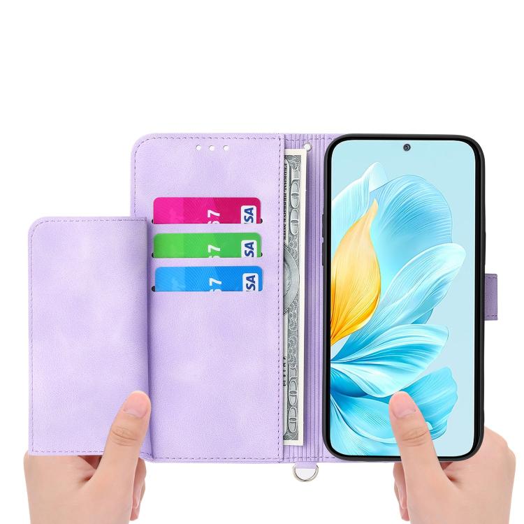 Skin Feel Flowers Embossed Wallet Leather Phone Case, For Realme 16 5G, For Realme C85 5G / Realme 15x 5G, For Realme C85 Pro 4G, For Realme 15 5G / Realme 15 Pro 5G, For Realme 14 / Realme P3 5G, For Realme 14 Pro+, For Realme 14 Pro                  ...