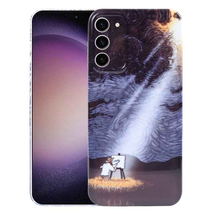 Precise Hole Oil Painting Pattern PC Phone Case, For Samsung Galaxy S23 5G, For Samsung Galaxy S23 Ultra 5G, For Samsung Galaxy S22 5G, For Samsung Galaxy S22+ 5G, For Samsung Galaxy S22 Ultra 5G, For Samsung Galaxy A14 5G, For Samsung Galaxy A34 5G   ...