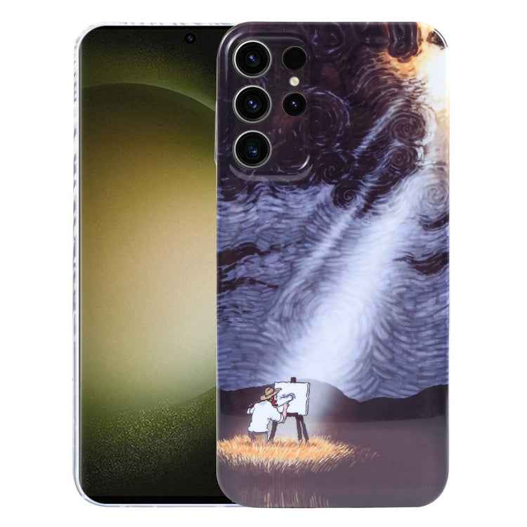 Precise Hole Oil Painting Pattern PC Phone Case, For Samsung Galaxy S23 5G, For Samsung Galaxy S23 Ultra 5G, For Samsung Galaxy S22 5G, For Samsung Galaxy S22+ 5G, For Samsung Galaxy S22 Ultra 5G, For Samsung Galaxy A14 5G, For Samsung Galaxy A34 5G   ...