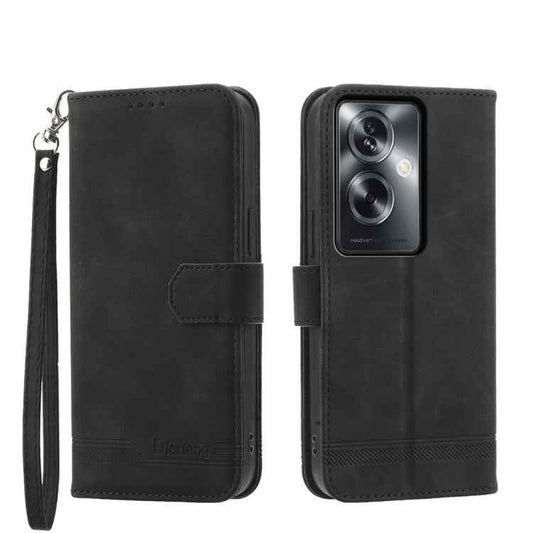 Dierfeng Dream Line TPU Hybrid PU Leather Phone Case, For OPPO A2, For OPPO A38 4G, For OPPO A58 4G, For OPPO Reno10 Global/Reno10 Pro Global, For OPPO Reno10 Pro+ 5G, For OPPO A78 5G Global/A58x Global/A1x 5G, For OPPO A79 5G