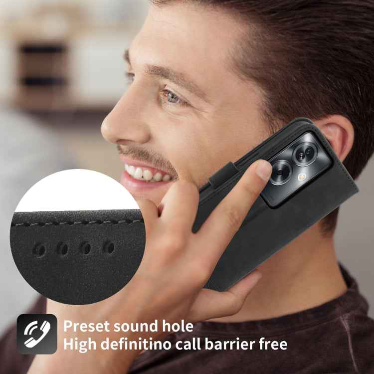 Dierfeng Dream Line TPU Hybrid PU Leather Phone Case, For OPPO A2, For OPPO A38 4G, For OPPO A58 4G, For OPPO Reno10 Global/Reno10 Pro Global, For OPPO Reno10 Pro+ 5G, For OPPO A78 5G Global/A58x Global/A1x 5G, For OPPO A79 5G