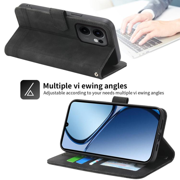 Dierfeng Dream Line TPU Hybrid PU Leather Phone Case, For OPPO Reno13 F 4G / 5G, For OPPO Reno11 Pro China, For OPPO Reno11 China, For OPPO A2, For OPPO A38 4G, For OPPO A58 4G, For OPPO Reno10 Global/Reno10 Pro Global, For OPPO Reno10 Pro+ 5G