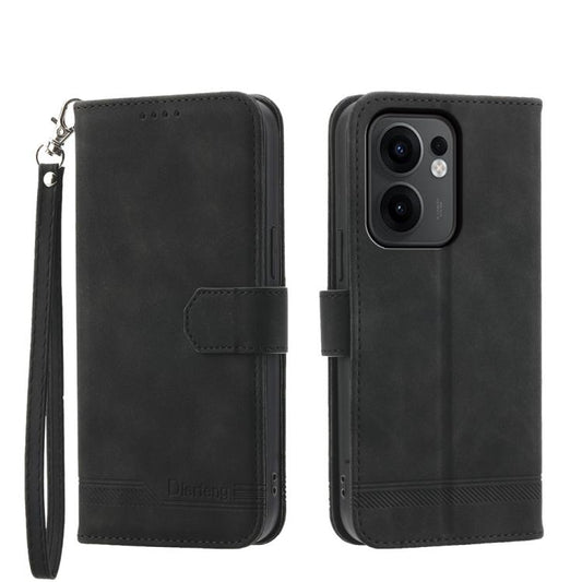 Dierfeng Dream Line TPU Hybrid PU Leather Phone Case, For OPPO Reno13 F 4G / 5G, For OPPO Reno11 Pro China, For OPPO Reno11 China, For OPPO A2, For OPPO A38 4G, For OPPO A58 4G, For OPPO Reno10 Global/Reno10 Pro Global, For OPPO Reno10 Pro+ 5G