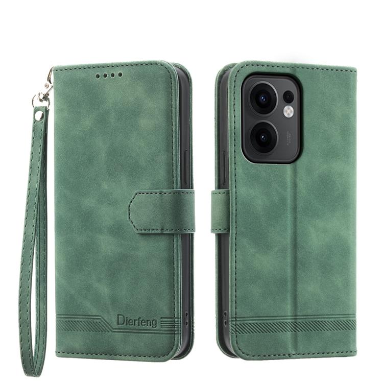 Dierfeng Dream Line TPU Hybrid PU Leather Phone Case, For OPPO Reno13 F 4G / 5G, For OPPO Reno11 Pro China, For OPPO Reno11 China, For OPPO A2, For OPPO A38 4G, For OPPO A58 4G, For OPPO Reno10 Global/Reno10 Pro Global, For OPPO Reno10 Pro+ 5G