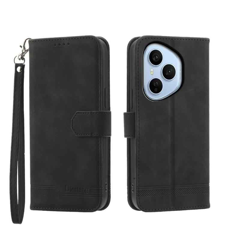 Dierfeng Dream Line TPU Hybrid PU Leather Phone Case, For OPPO A6 Pro 4G / 5G Global / F31 5G, For OPPO Reno14 Global / Reno14 F 5G, For OPPO A5x 5G / A3 4G / 5G / A3x 4G / 5G, For OPPO A5 5G Global / A3 Pro 5G, For OPPO A5 PRO 5G Global���������������...