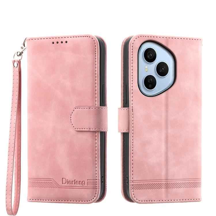 Dierfeng Dream Line TPU Hybrid PU Leather Phone Case, For OPPO A6 Pro 4G / 5G Global / F31 5G, For OPPO Reno14 Global / Reno14 F 5G, For OPPO A5x 5G / A3 4G / 5G / A3x 4G / 5G, For OPPO A5 5G Global / A3 Pro 5G, For OPPO A5 PRO 5G Global���������������...