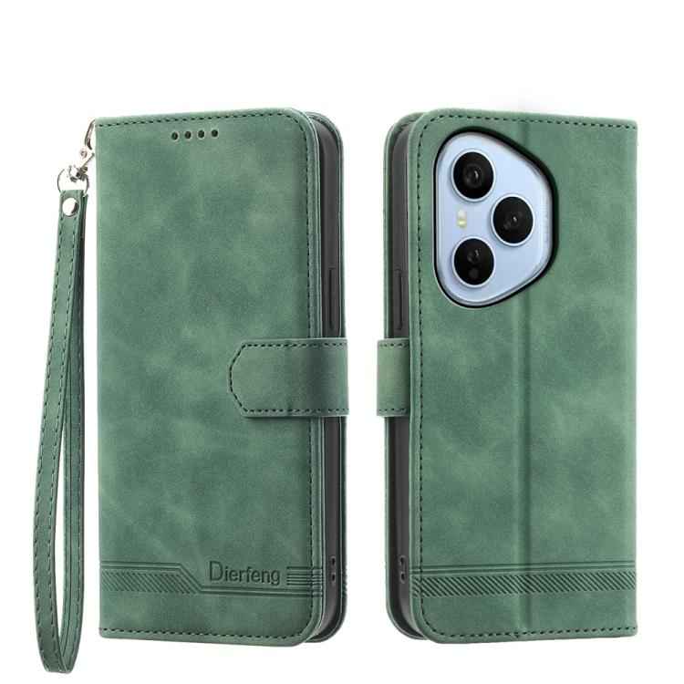 Dierfeng Dream Line TPU Hybrid PU Leather Phone Case, For OPPO A6 Pro 4G / 5G Global / F31 5G, For OPPO Reno14 Global / Reno14 F 5G, For OPPO A5x 5G / A3 4G / 5G / A3x 4G / 5G, For OPPO A5 5G Global / A3 Pro 5G, For OPPO A5 PRO 5G Global���������������...
