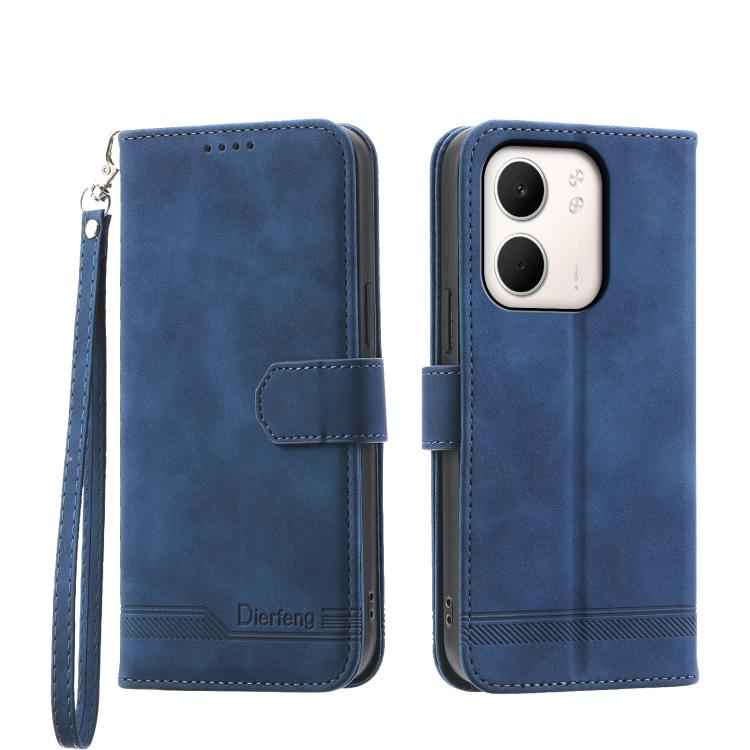 Dierfeng Dream Line TPU Hybrid PU Leather Phone Case, For OPPO A6 Pro 4G / 5G Global / F31 5G, For OPPO Reno14 Global / Reno14 F 5G, For OPPO A5x 5G / A3 4G / 5G / A3x 4G / 5G, For OPPO A5 5G Global / A3 Pro 5G, For OPPO A5 PRO 5G Global���������������...
