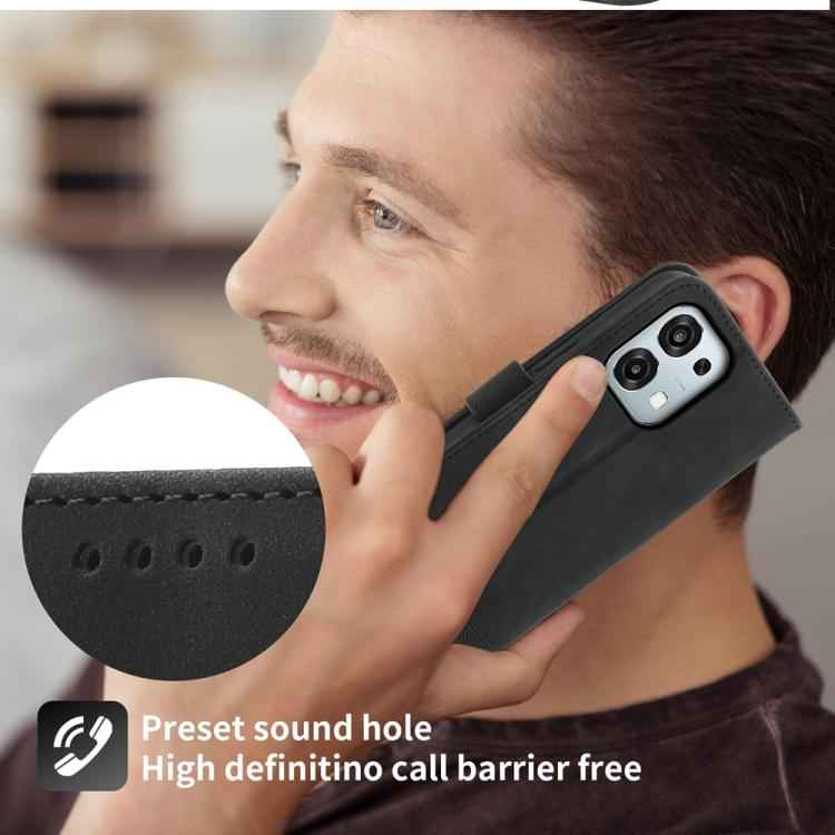 Dierfeng Dream Line TPU Hybrid PU Leather Phone Case, For OPPO A6 Pro 4G / 5G Global / F31 5G, For OPPO Reno14 Global / Reno14 F 5G, For OPPO A5x 5G / A3 4G / 5G / A3x 4G / 5G, For OPPO A5 5G Global / A3 Pro 5G, For OPPO A5 PRO 5G Global���������������...