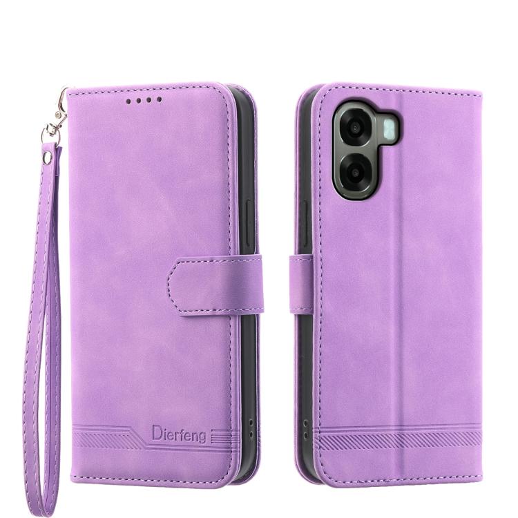 Dierfeng Dream Line TPU Hybrid PU Leather Phone Case, For OPPO Reno15 F 5G, For OPPO Reno15 5G / Reno 15c 5G, For OPPO A6x 5G / A6 5G Global, For OPPO A6 Pro 4G / 5G Global / F31 5G, For OPPO Reno14 Global / Reno14 F 5G                                 ...