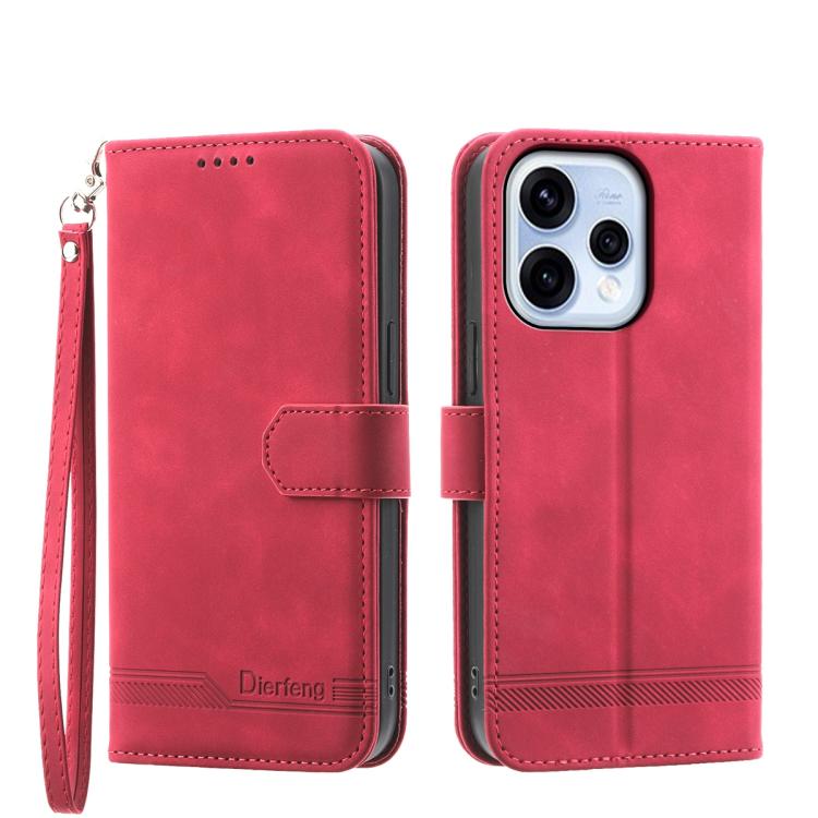 Dierfeng Dream Line TPU Hybrid PU Leather Phone Case, For OPPO Reno15 F 5G, For OPPO Reno15 5G / Reno 15c 5G, For OPPO A6x 5G / A6 5G Global, For OPPO A6 Pro 4G / 5G Global / F31 5G, For OPPO Reno14 Global / Reno14 F 5G                                 ...