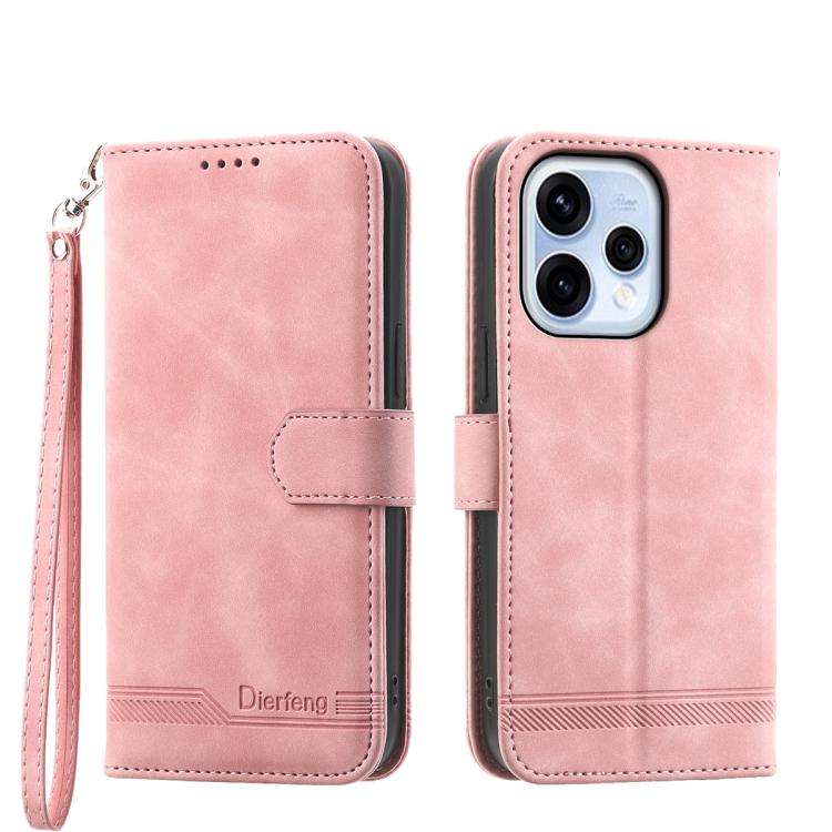 Dierfeng Dream Line TPU Hybrid PU Leather Phone Case, For OPPO Reno15 F 5G, For OPPO Reno15 5G / Reno 15c 5G, For OPPO A6x 5G / A6 5G Global, For OPPO A6 Pro 4G / 5G Global / F31 5G, For OPPO Reno14 Global / Reno14 F 5G                                 ...