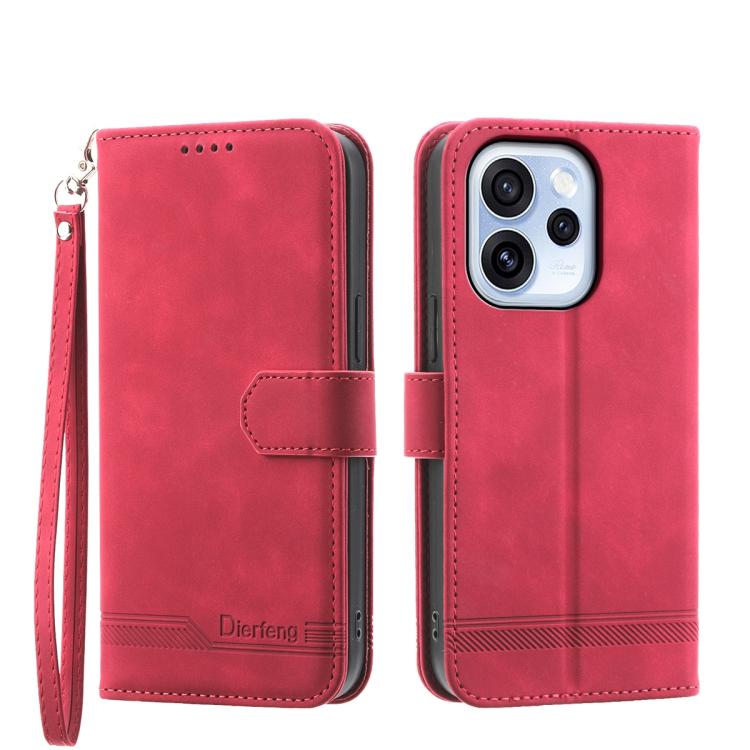 Dierfeng Dream Line TPU Hybrid PU Leather Phone Case, For OPPO Reno15 F 5G, For OPPO Reno15 5G / Reno 15c 5G, For OPPO A6x 5G / A6 5G Global, For OPPO A6 Pro 4G / 5G Global / F31 5G, For OPPO Reno14 Global / Reno14 F 5G                                 ...